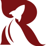 Carina Tenzer | Bildmarke "R mit Rakete"