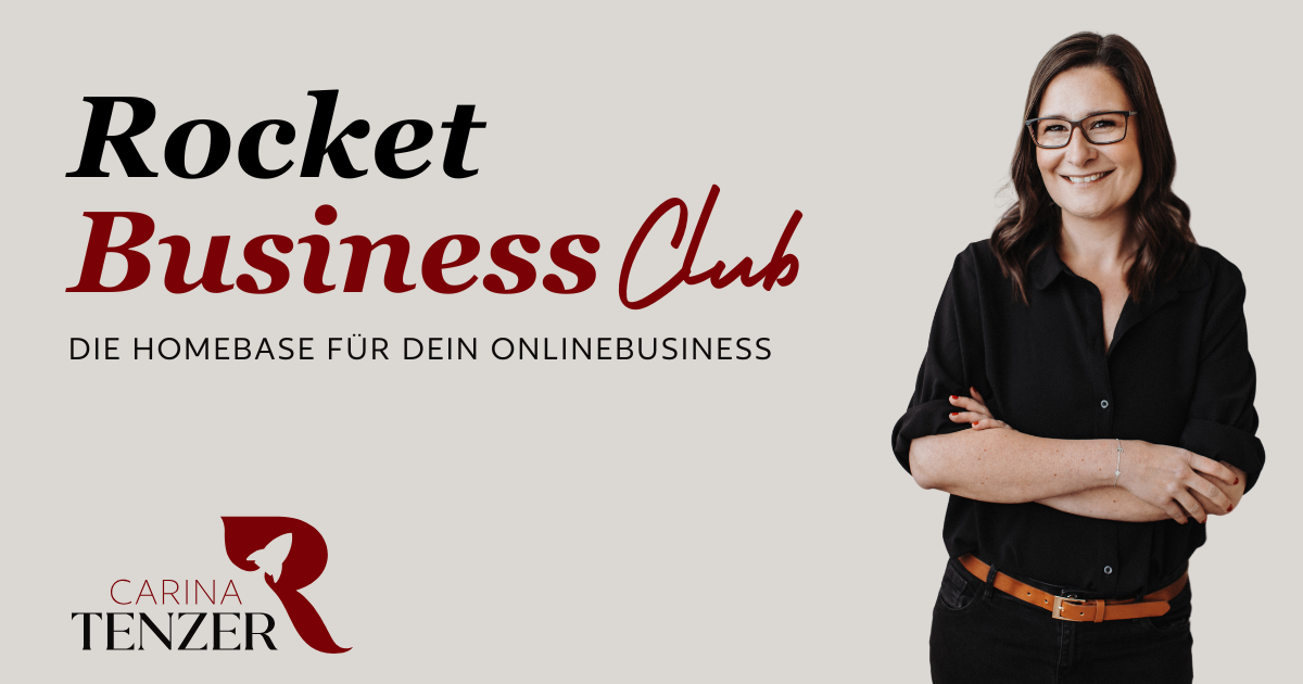Rocket Business Club - [Open Cart] - Carina Tenzer