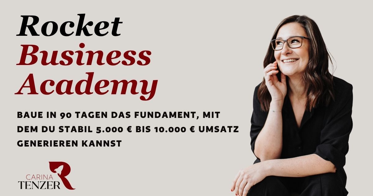 Rocket Business Academy Open - Carina Tenzer